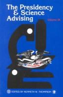 The Presidency and Science Advising