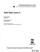 Solid State Lasers X