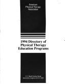 Directory Of Physical Therapy Education Programs