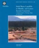 Solid waste landfills in middle and lower-income countries