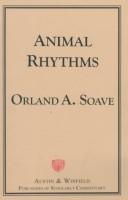 Animal Rhythms by Orland A. Soave cover