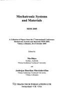 Mechatronic Systems and Materials