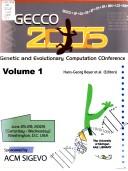 Genetic and Evolutionary Computation Conference