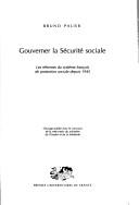 Gouverner la sécurité sociale
