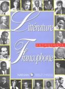 Litterature Francophone Anthologie