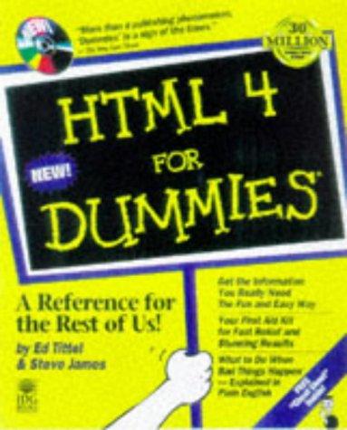 HTML 4 for dummies
