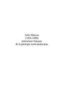 Jules Marcou, 1824-1898 by Richard Moreau cover
