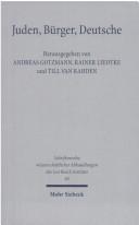 Juden, Burger, Deutsche by Andreas Gotzmann cover