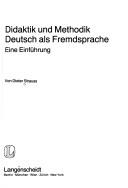 Didaktik Und Methodik Deutsch Als Fremdsprache by Dieter Strauss cover