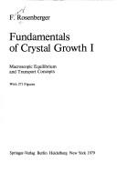 Fundamentals of Crystal Growth I