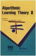 Algorithmic Learning Theory II,