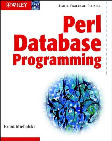 Perl database programming