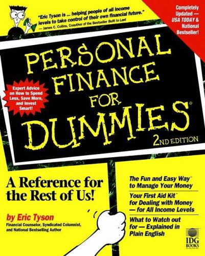 Personal finance for dummies by Eric Tyson cover