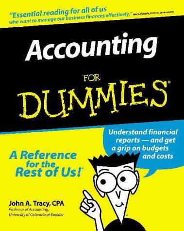 Accounting for dummies