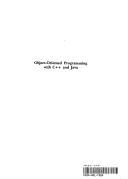 Object Oriented Programming with C++ and Java