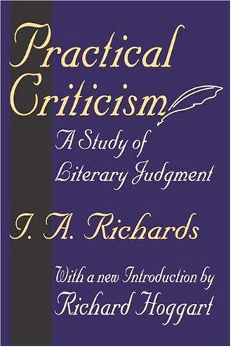 Practical criticism