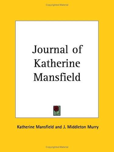 Journal of Katherine Mansfield
