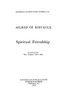 De spirituali amicitia