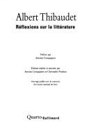 Réflexions sur la littérature