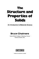 The structures and properties of solids