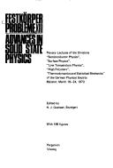 Festkörper Probleme = Advances in solid state physics