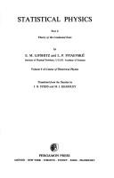 Statisticheskai︠a︡ fizika by L.D Landau cover