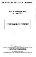 L'Emploi des femmes by France cover