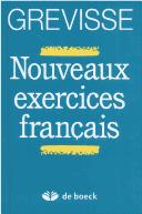 Nouveaux exercices franc̨ais