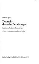 Deutsch-deutsche Beziehungen by Wilhelm Bruns cover