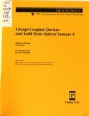 Charge-Coupled Devices and Solid State Optical Sensors V