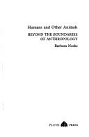 Humans and other animals