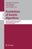 Foundations of genetic algorithms