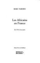 Les Africains en France by Marc Tardieu cover