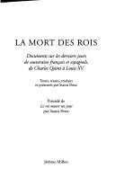 La mort des rois by Stanis Perez cover