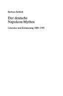Der deutsche Napoleon-Mythos by Barbara Besslich cover