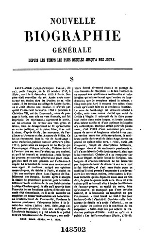 Nouvelle biographie générale depuis les temps les plus reculés jusqu'à nos ..
