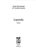 Leporello by Jean Dutourd cover