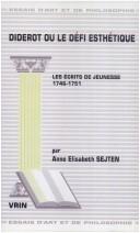 Diderot, ou, Le défi esthétique