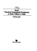 Recent Theoretical (Computational Developments in Atomic Collisions in Solids)