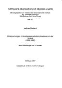 Untersuchungen zu Hochwasserschutzmassnahmen an der Unstrut (1500-1900) by Mathias Deutsch cover