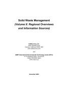 Solid Waste Management (Volume 1 Book & Volume 2 , CD-ROM)