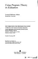 Using program theory in evaluation
