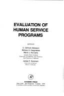 Evaluation of human service programs