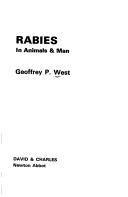 Rabies in animals & man by Geoffrey P. West cover