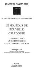 Le français de Nouvelle-Calédonie by Christine Pauleau cover