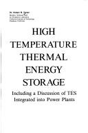 High temperature thermal energy storage