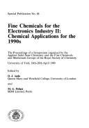 Fine chemicals for the electronics industry II