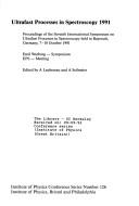 Ultrafast processes in spectroscopy 1991