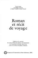 Roman et r©♭cit de voyage by Philippe Antoine cover