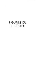Figures du parasite by Myriam Roman cover